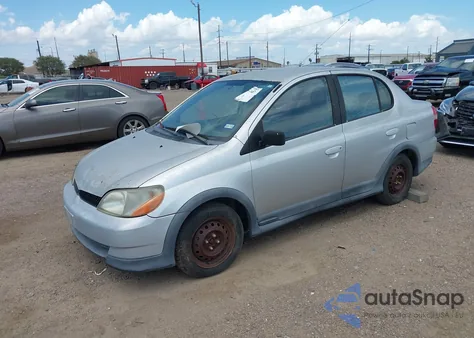 2001 Toyota Echo из США, поврежденный, VIN JTDBT123210123443